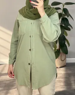مانتو شوميزي اسپرت H كد 74472