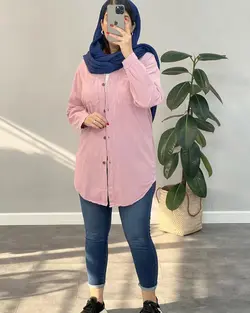 مانتو شوميزي اسپرت H كد 74472