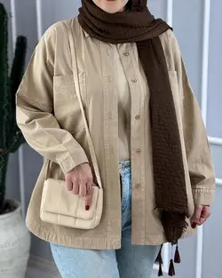 شوميز كتان زارا رنگي كد 631845