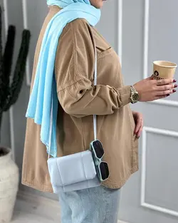 شوميز كتان زارا رنگي كد 631845