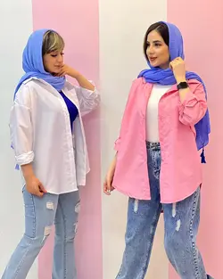 مانتو اسپرت تك جيب پوپلين كد 59227