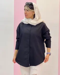 مانتو اسپرت تك جيب پوپلين كد 59227