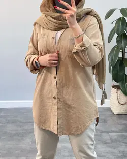 مانتو شوميزي لينن ستاره كد 12345