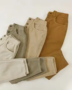 شلوار مام فيت رنگي كد 1725