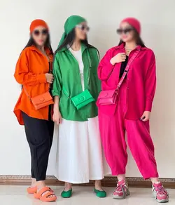 مانتو اسپرت تك جيب پوپلين كد 1526