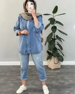 مانتو جین زارا كد 836164