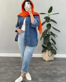 مانتو جین زارا كد 836164