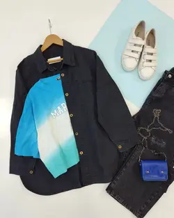 مانتو جين زارا كد 782236