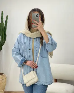 مانتو جين زارا كد 11748