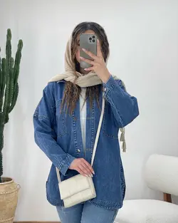 مانتو جين زارا كد 11748