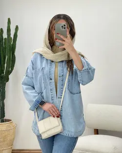 مانتو جين زارا كد 11748