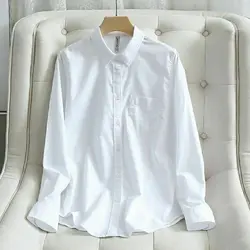 شومیز یقه مردانه کد 16646