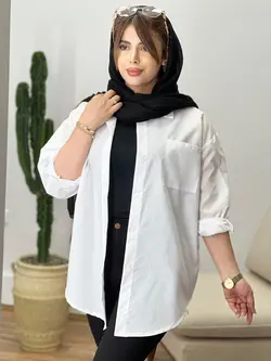 شوميز يقه مردانه پركاربرد M كد 18636