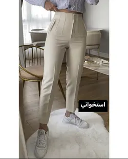 شلوار كرپ كمر دوخت پر طرفدار M كد 174474