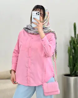 مانتو اسپرت تك جيب پر طرفدار كد 427466