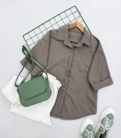 مانتو اسپرت عطرين پر طرفدار كد 31865