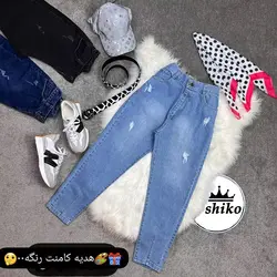شلوار مام رنگي code 650