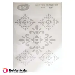 ترانسفر هوم دکور ریچ کد 7820 ابعاد34*24 | فروشگاه اینترنتی بهفام کالا