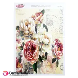 ترانسفر هوم دکور ریچ کد m1254 | فروشگاه اینترنتی بهفام کالا