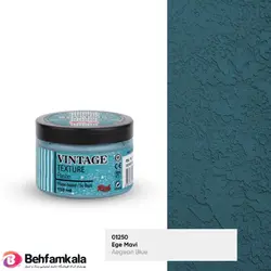 تکسچر وینتیج آبی اژه ای ریچ | فروشگاه اینترنتی بهفام کالا
