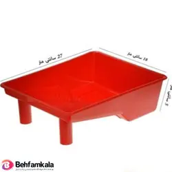 سینی غلطک(رنگ) متوسط پلاستیکی | فروشگاه اینترنتی بهفام کالا