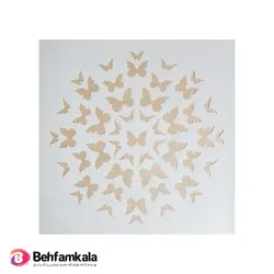 شابلون استنسیل کد M107 ابعاد 40*40 | فروشگاه اینترنتی بهفام کالا