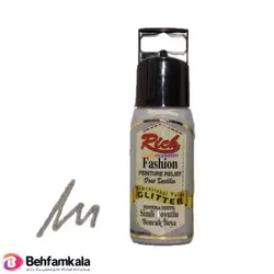 لاینر(دورگیر) اکریلیک نقره ای برند ریچ | فروشگاه اینترنتی بهفام کالا