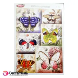 ترانسفر هوم دکور ریچ کد 6798 ابعاد34*24 | فروشگاه اینترنتی بهفام کالا