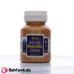 رنگ اکریلیک متالیک طلایی سیر سوداکو 125 میل | فروشگاه اینترنتی بهفام کالا