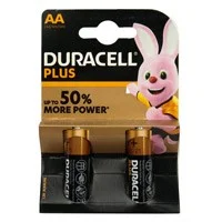 باتری قلمی ۲ عددی کارتی آلکالاین Duracell Plus LR6