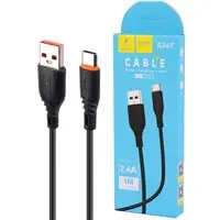 کابل شارژ و دیتا Type-c فست 1 متری  Sky Dolphin S34T