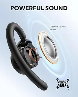 هدفون بلوتوث 2گوشی+استند شارژ القایی Anker V20i