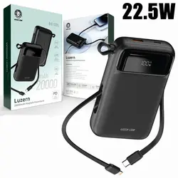 پاوربانک 20000mAh وایرلسGreen Lion magsafe luzern  PD 22.5w magsafe