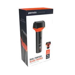 ماشین اصلاح شارژی Porodo lifestyle Dual purpose beard trimmer