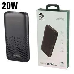 پاوربانک 10000mAH Green lion Rome 20w PD
