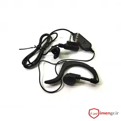 هندزفری دو فیش واکی تاکی بیسیم حلزونی