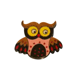 پیکسل طرح جغد شاخ دار