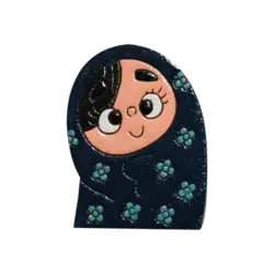 پیکسل طرح چادر گل گلی