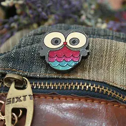 پیکسل طرح جغد چشم قشنگ