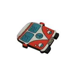 پیکسل طرح فولکس نارنجی