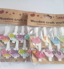 گیره چوبی فانتزی - خرازیم