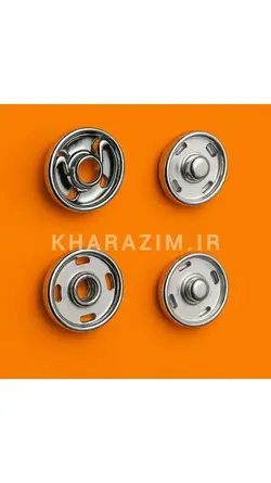 دکمه قفلی فلزی شماره4 - خرازیم