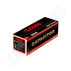 خازن روغنی 5+65 میکروفاراد - آرادبرودت - فروش قطعات و لوازم یدکی برودتی کولری یخچالی و سردخانه