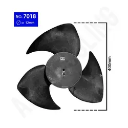 پروانه کولر کد 7018 (LG) - آرادبرودت فروش قطعات و لوازم یدکی برودتی کولری یخچالی و سردخانه