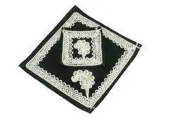 جانماز دو تکه گلدوزی شده