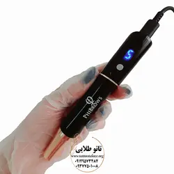 دستگاه تاتو فیبروز پیچی 14 ولتی دیجیتال کد T387