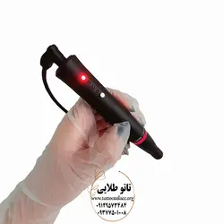 دستگاه تاتو چهار چراغ پیچی مشکی و رزگلد کد T232