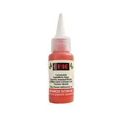 رنگ تاتو نارنجی چیک کد T245