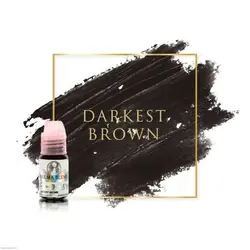 رنگ تاتو پرمابلند دارکست براون (قهوه ای تیره) کد T316