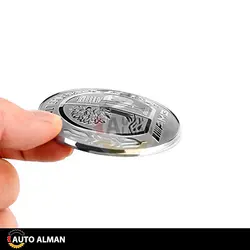 آرم روی دکمه استارت مرسدس بنز AMG | فروشگاه اینترنتی اتو آلمان | وارد کننده قطعات بنز و بی ام و